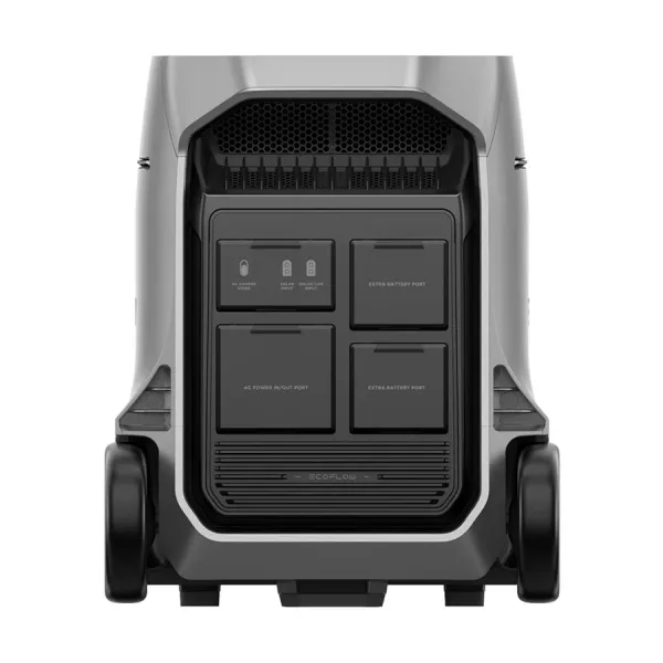 Ecoflow Delta Pro 3 4096Wh 4000W Output Black & Gray Portable Power Station